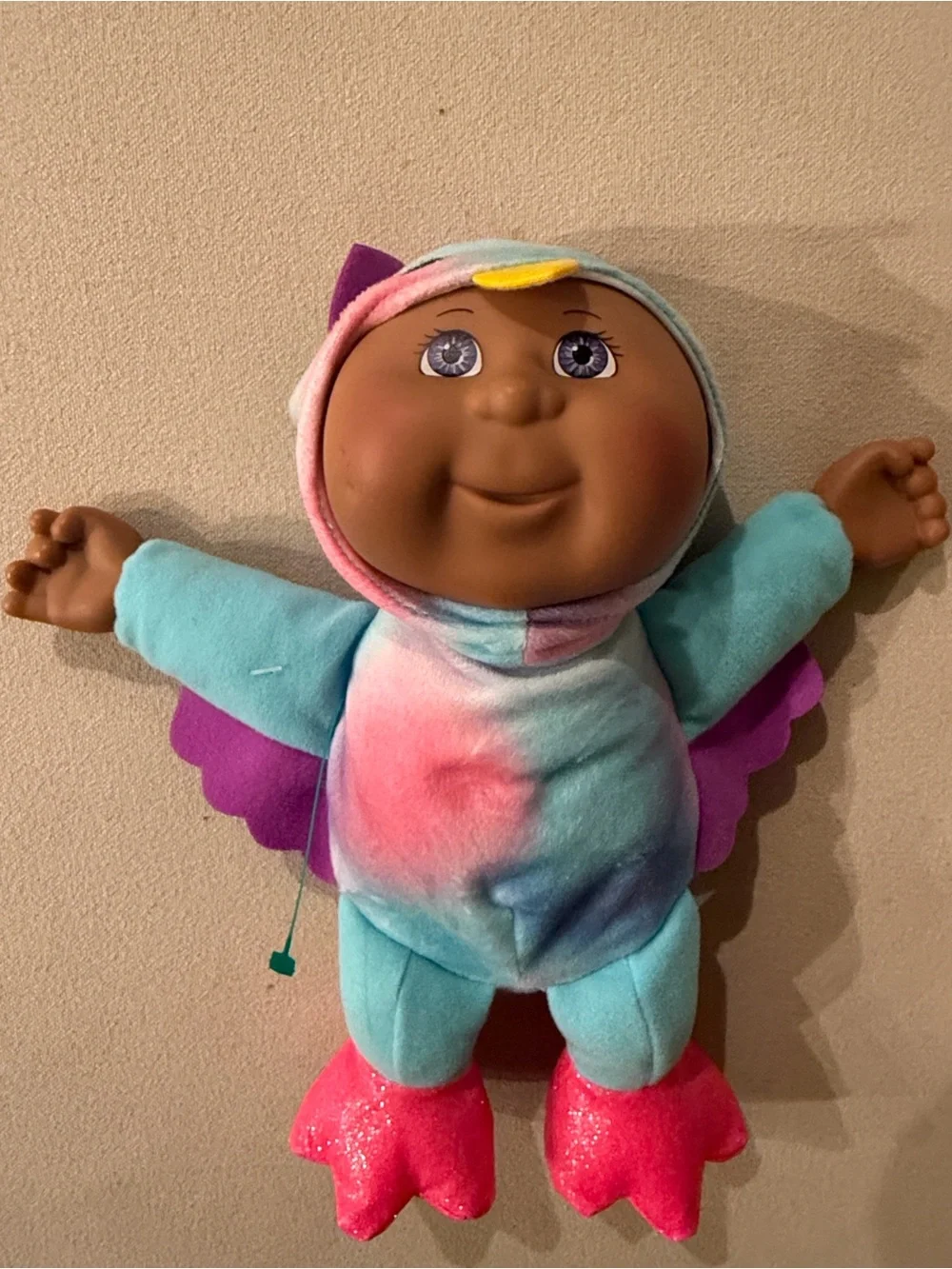 Cabbage patch doll - Plush Bird Costume Doll - Multicolor Soft Toy